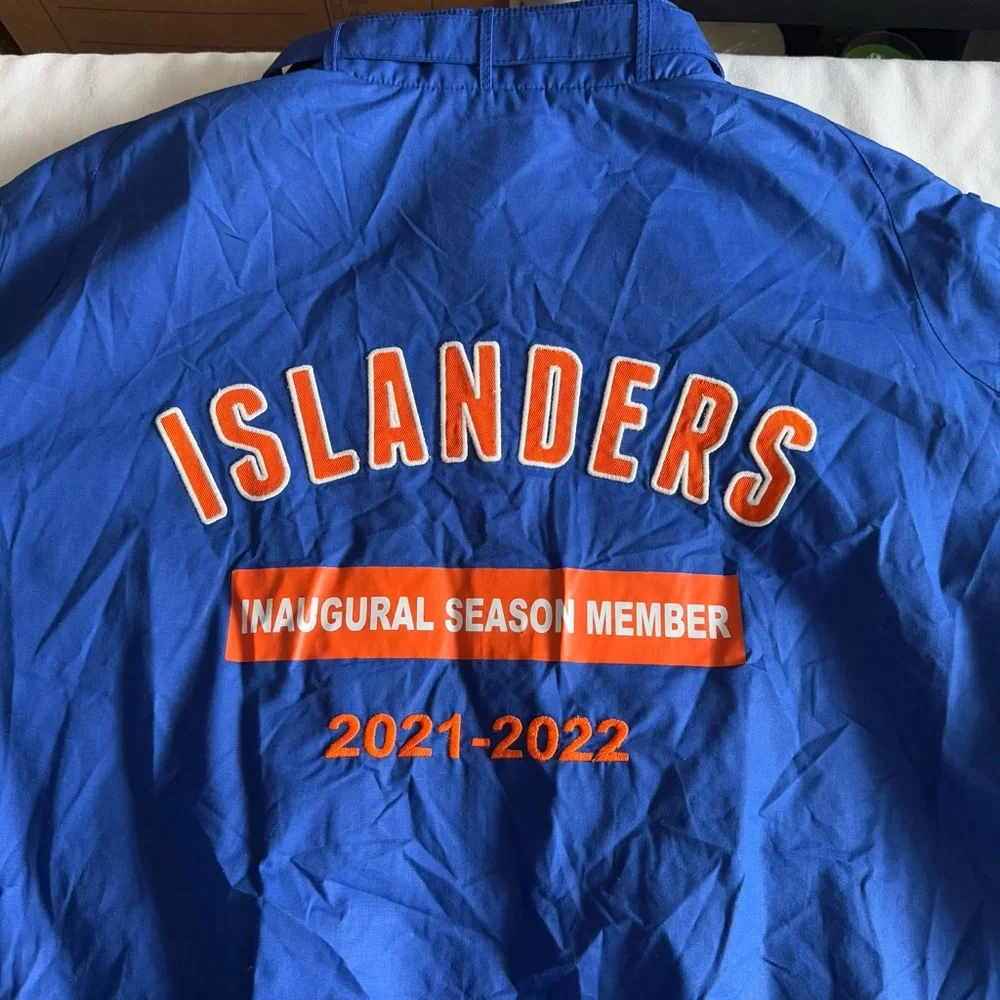 Members Only‎ Jacket 3XL New York Islanders Inaugural Season Member Hockey NHL